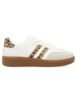Outlet VVNN Zapatilla deportiva casual print leopardo