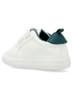 Outlet VVNN Zapatilla deportiva clásica blanca y verde
