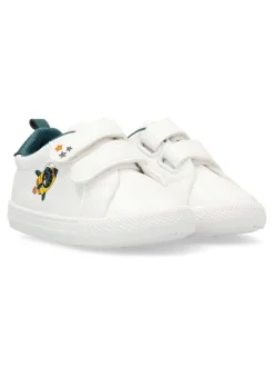 Outlet VVNN Zapatilla deportiva clásica blanca y verde