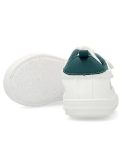 Outlet VVNN Zapatilla deportiva clásica blanca y verde