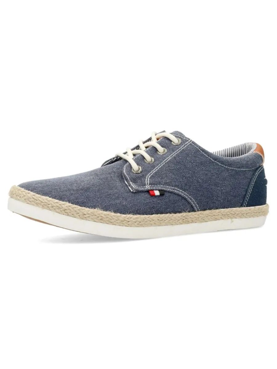 Hot VVNN Zapatilla lona casual hombre yute