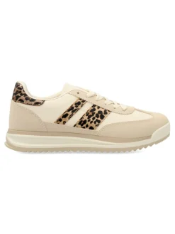 Fashion VVNN Zapatilla sneakers print leopardo mujer