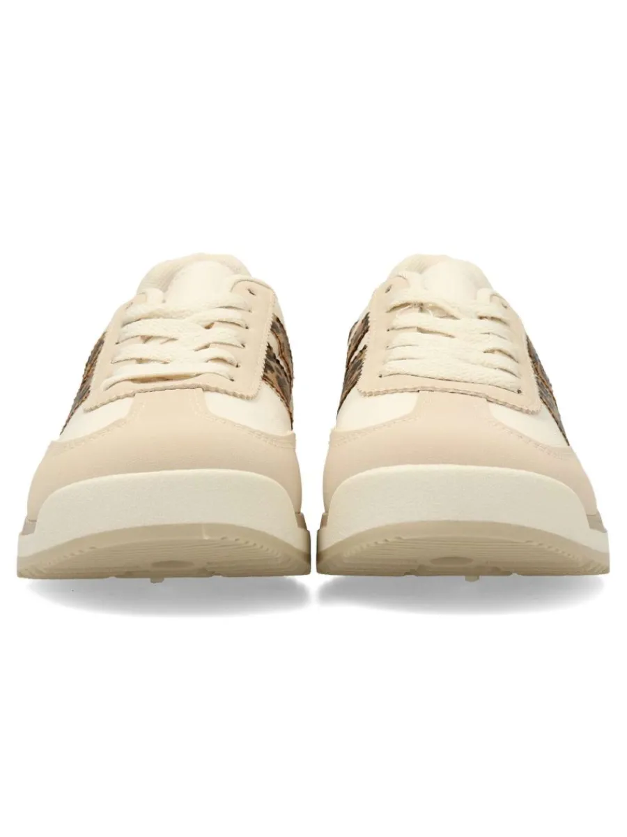 Fashion VVNN Zapatilla sneakers print leopardo mujer