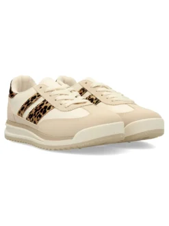 Fashion VVNN Zapatilla sneakers print leopardo mujer