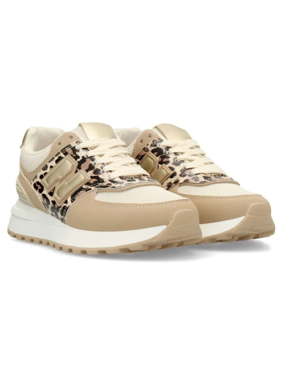 Best VVNN Zapatilla urbana casual print leopardo