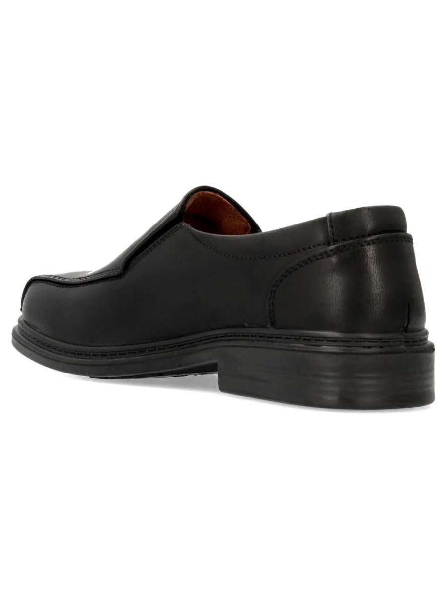 Hot VVNN Zapato clásico bucher negro hombre
