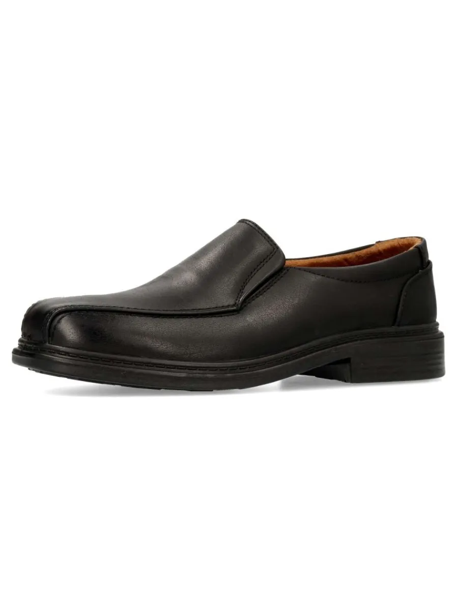 Hot VVNN Zapato clásico bucher negro hombre
