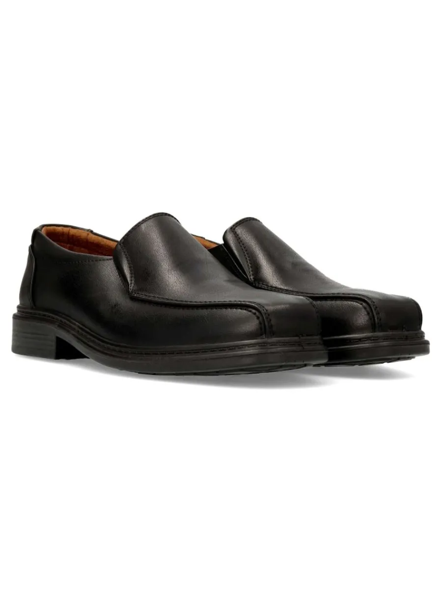 Hot VVNN Zapato clásico bucher negro hombre