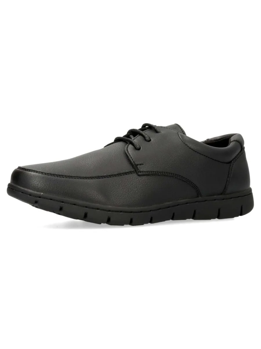 Fashion VVNN Zapato de vestir confort negro