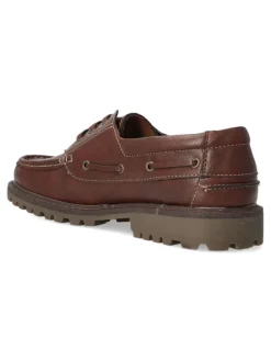 Clearance VVNN Zapato de vestir náutico TEP 8081 MARRON