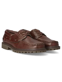 Clearance VVNN Zapato de vestir náutico TEP 8081 MARRON