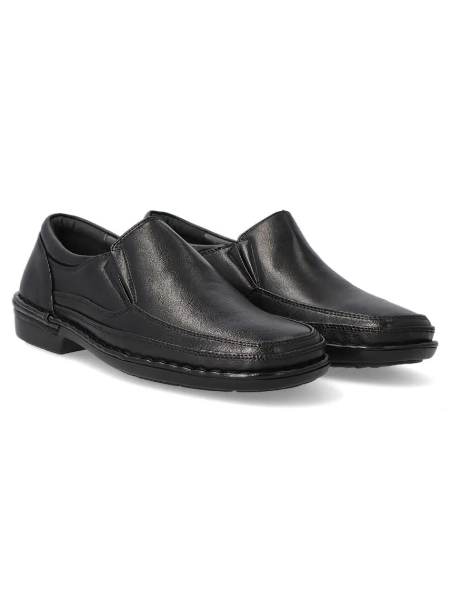 New VVNN Zapato mocasín de hombre VYD 922-2 NEGRO