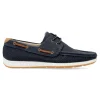 Fashion VVNN Zapato náutico casual troquelado