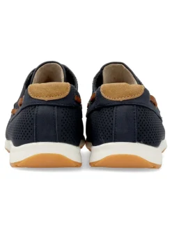 Fashion VVNN Zapato náutico casual troquelado
