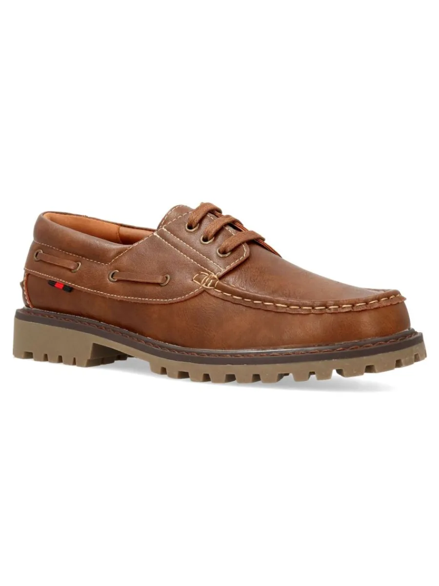 Online VVNN Zapato náutico de vestir hombre