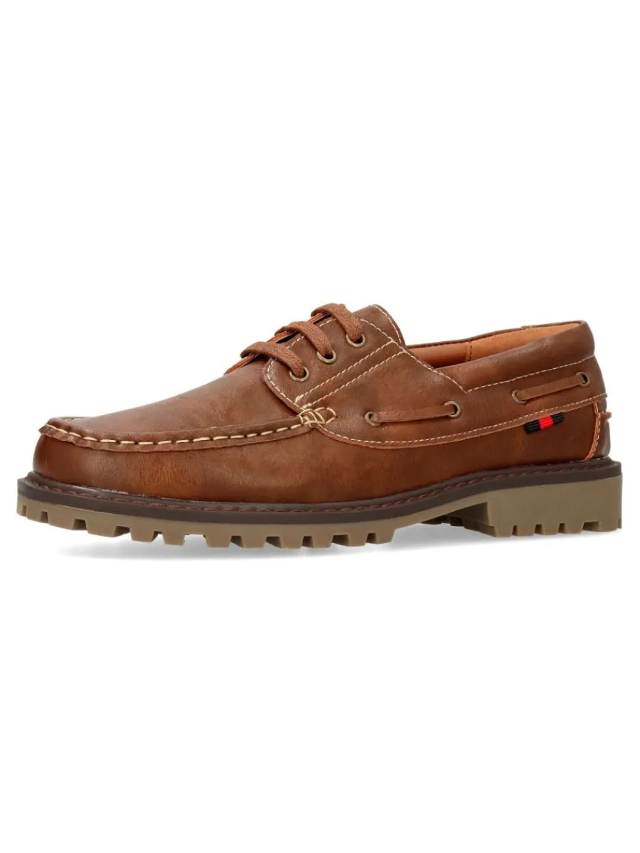 Online VVNN Zapato náutico de vestir hombre