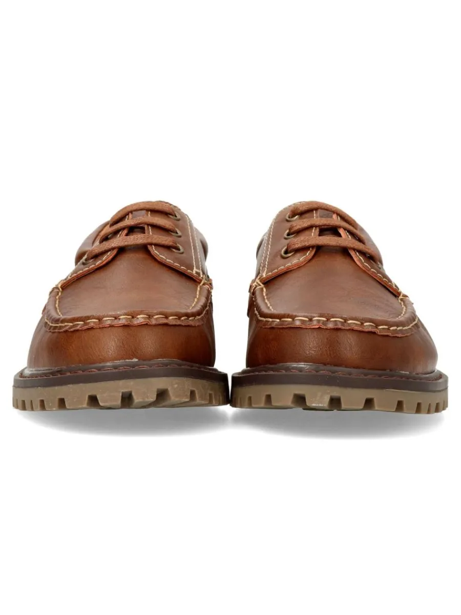 Online VVNN Zapato náutico de vestir hombre