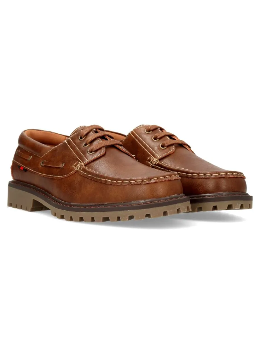 Online VVNN Zapato náutico de vestir hombre