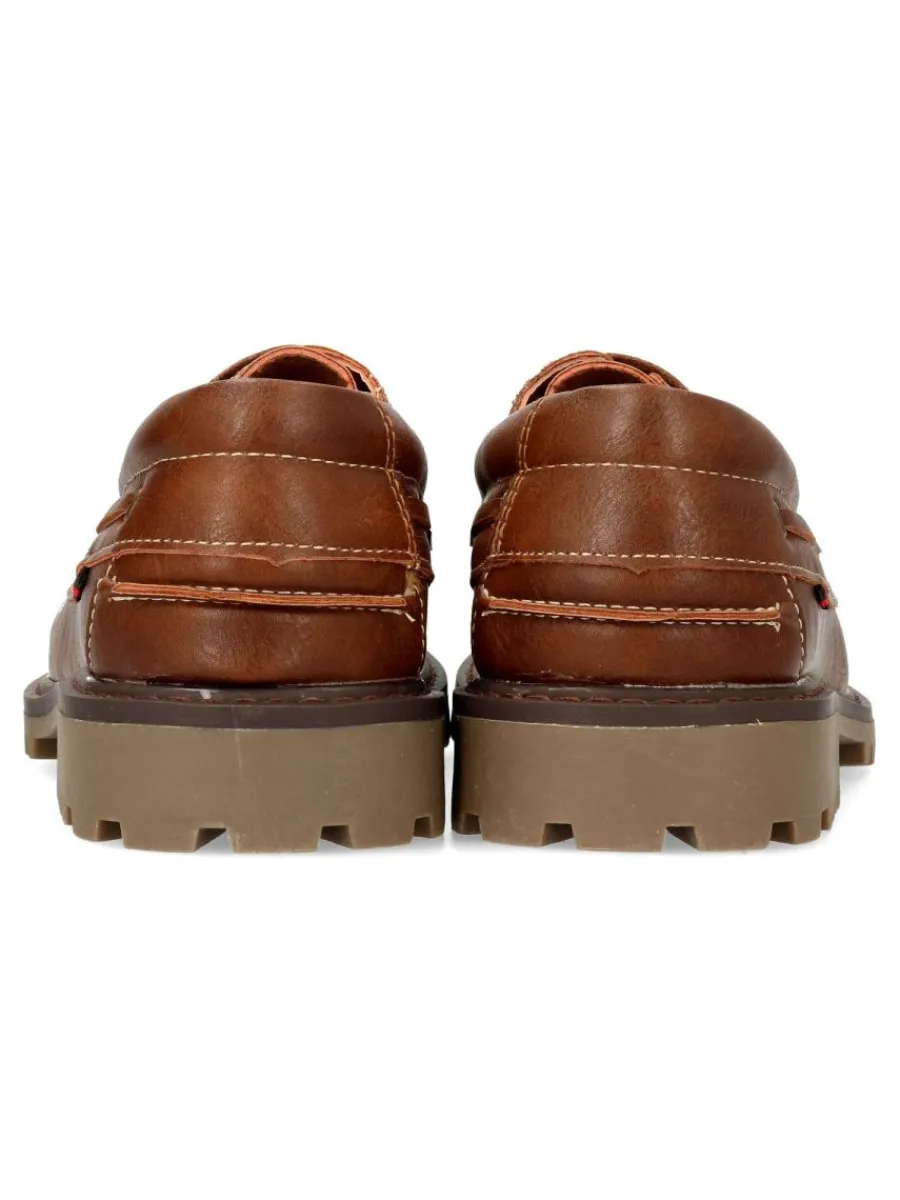 Online VVNN Zapato náutico de vestir hombre