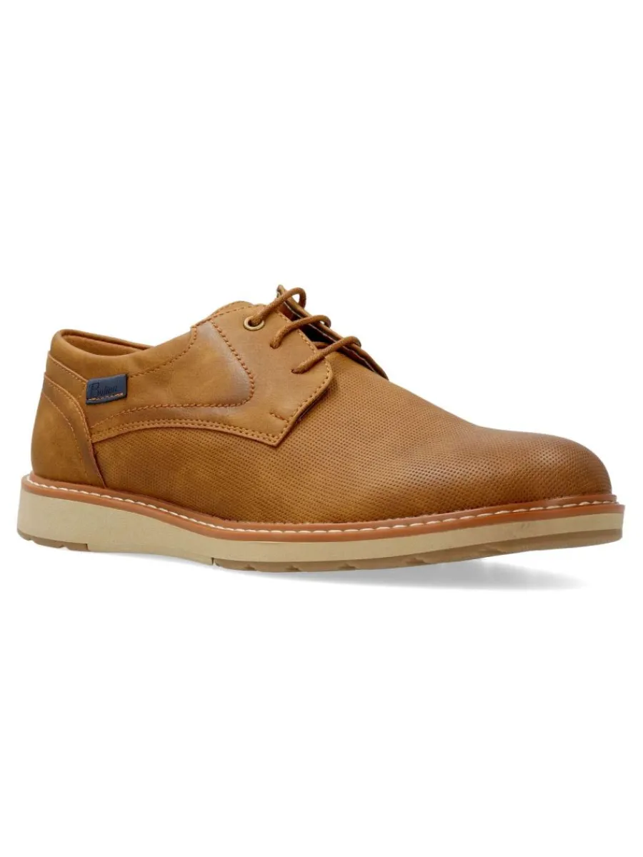 New VVNN Zapato vestir oxford camel hombre