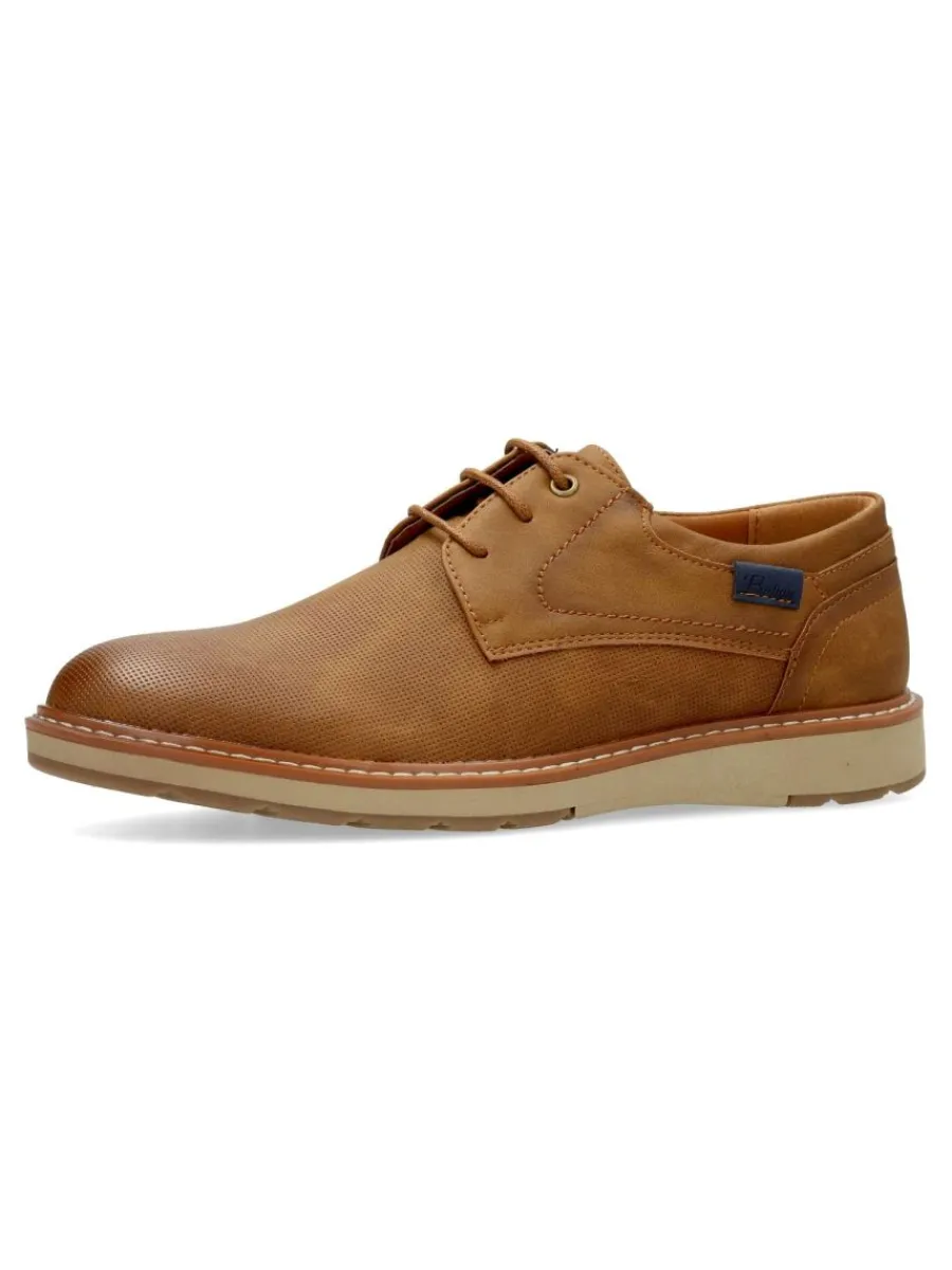 New VVNN Zapato vestir oxford camel hombre