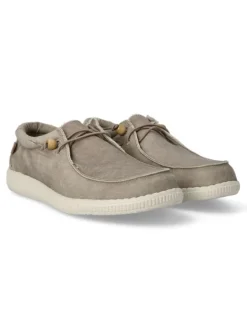 Online WALK IN PITAS Zapato wallabee lona desgastada