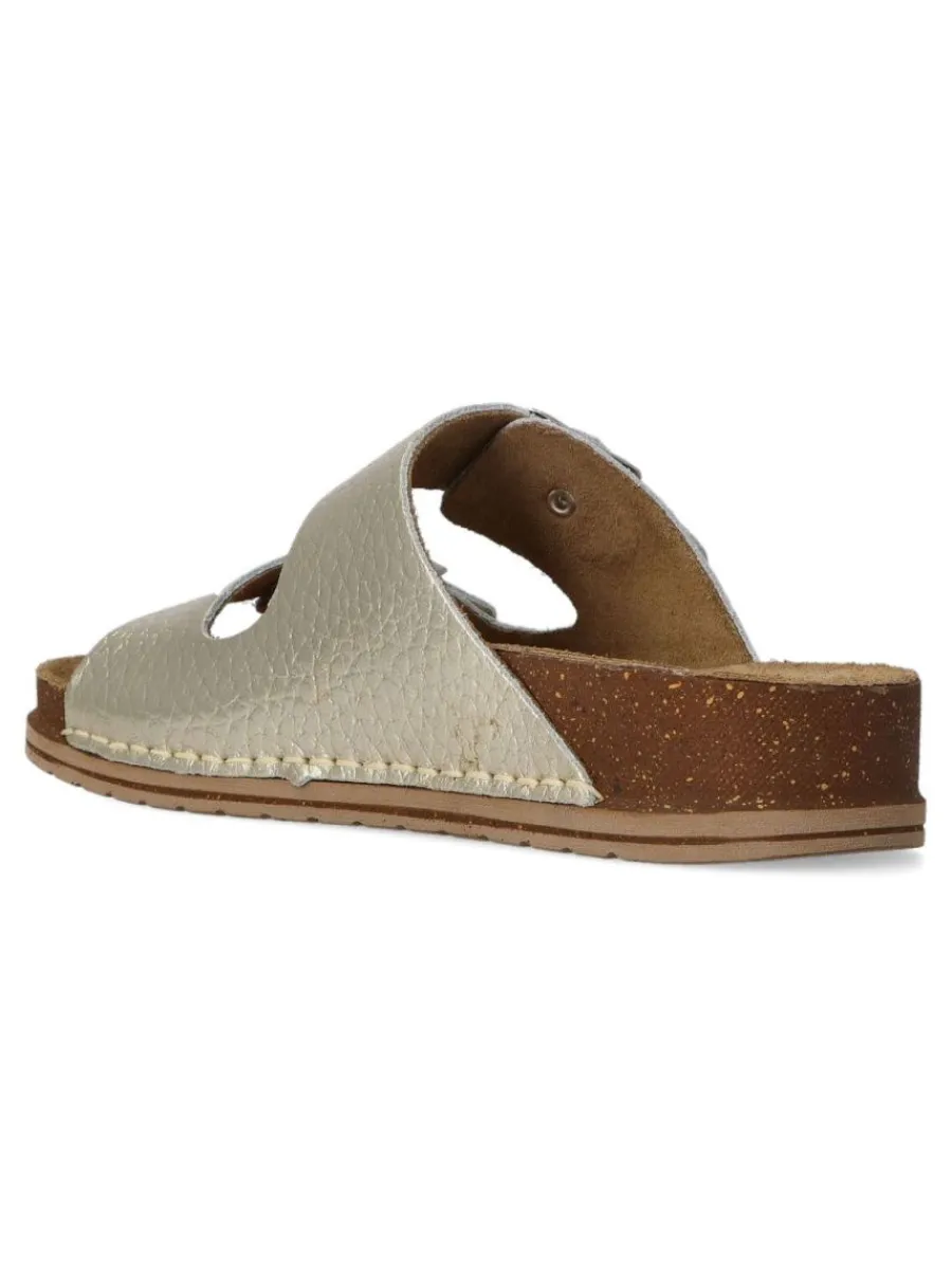 Sale WALK&FLY Sandalia bio piel mujer hebillas