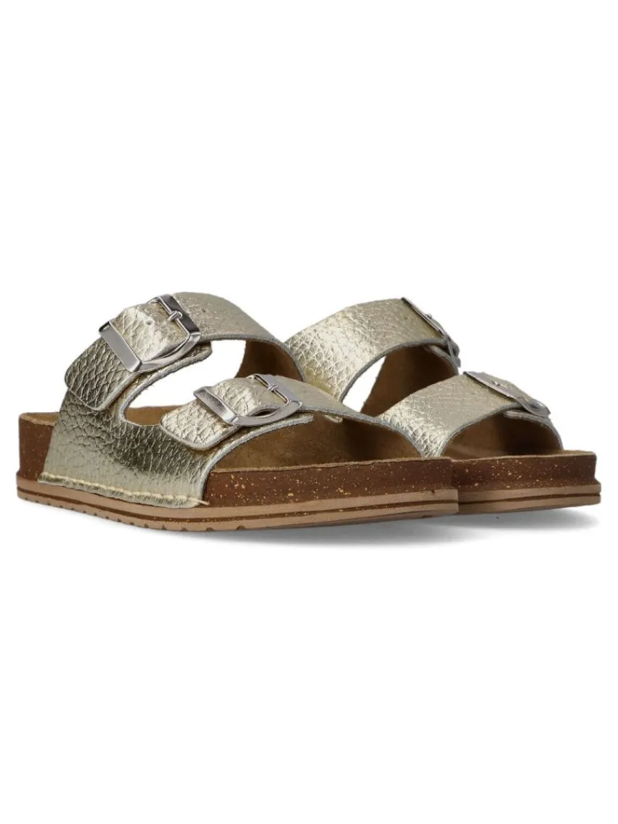 Sale WALK&FLY Sandalia bio piel mujer hebillas
