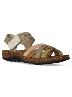 Discount WALK&FLY Sandalia confort velcro mujer