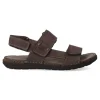 New WALK&FLY Sandalia deportiva piel WAL 43770 MARRON