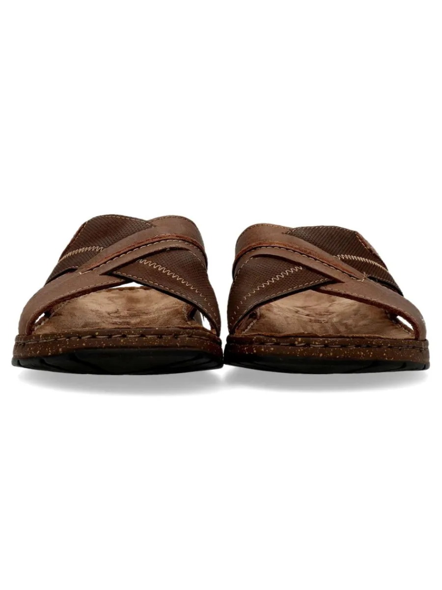 Best WALK&FLY Sandalia pala tiras cruzadas piel
