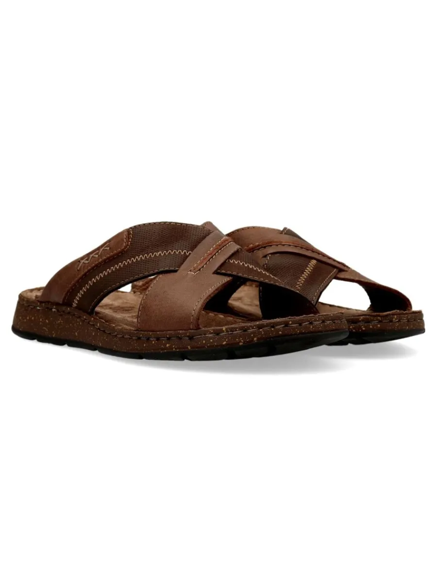 Best WALK&FLY Sandalia pala tiras cruzadas piel