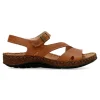 Outlet WALK&FLY Sandalia piel confort tiras mujer