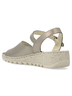 Discount WALK&FLY Sandalia piel confort hebilla mujer