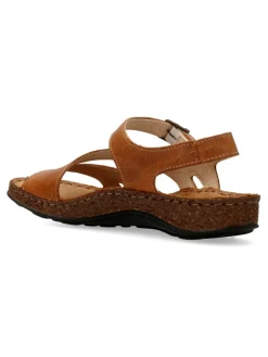 Outlet WALK&FLY Sandalia piel confort tiras mujer