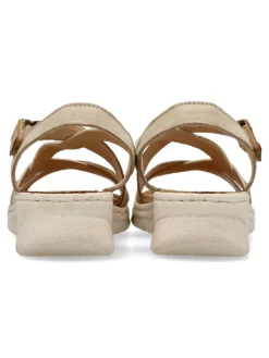 Outlet WALK&FLY Sandalia piel confort tiras mujer