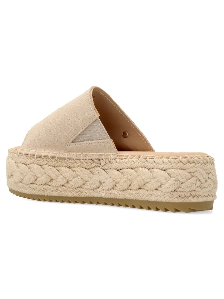 Clearance XTI Sandalia pala suela yute plataforma