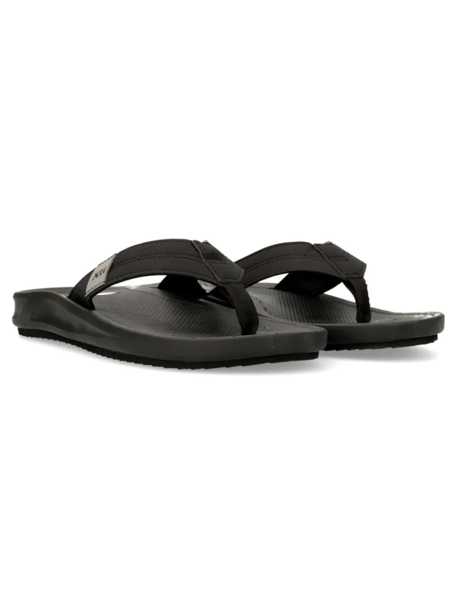 Best XTI Sandalia vegana negra confort