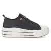 Clearance XTI Zapatilla lona casual cordones