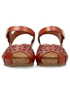 Discount YOKONO Sandalia bio cuña hebilla mujer