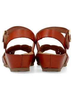 Discount YOKONO Sandalia bio cuña hebilla mujer