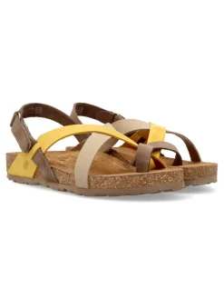 Clearance YOKONO Sandalia bio piel nobuck tiras