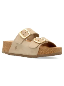 Online YOKONO Sandalia bio plataforma piel nobuck